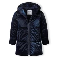 20COAT 44J: Midi length Shiny Padded Coat (2-3 Years)